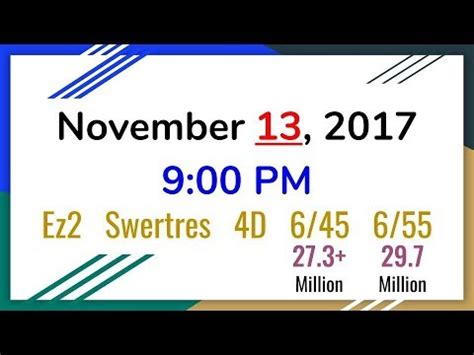 EZ2 RESULT November 9 2017 .